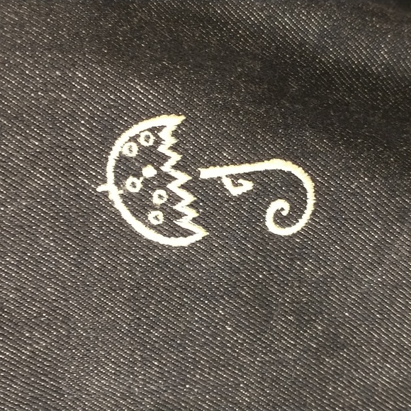 High Quality Denim Apron USA Made Chef Sig w Embroidered Logo Unworn Heavy Duty - Picture 2 of 8